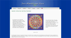 Desktop Screenshot of elora-mandalas.de